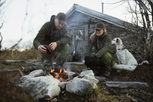 Alaska 1795 Alaska Ranger -miesten takki, vihreä Hot