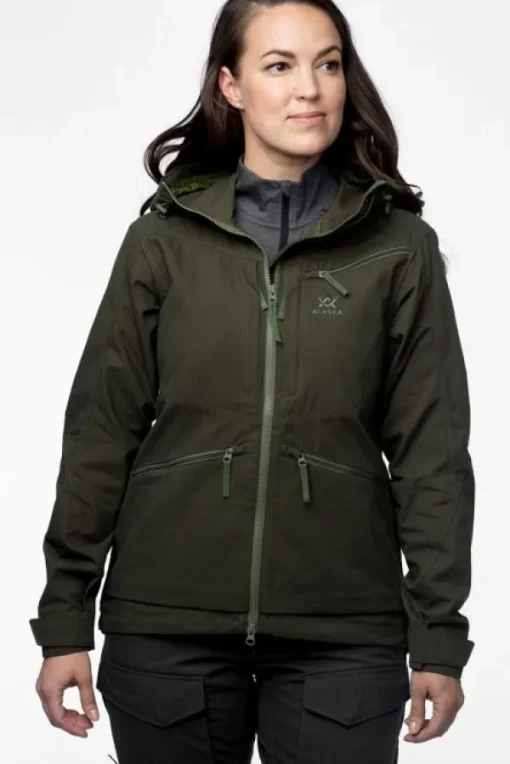 Alaska 1795 Alaska Ranger -naisten takki, vihreä New