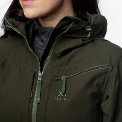 Alaska 1795 Alaska Ranger -naisten takki, vihreä New