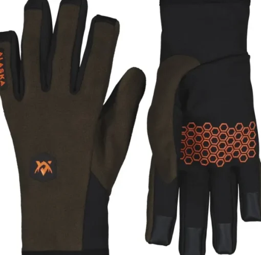 Alaska 1795 Alaska Raptor Gloves metsästyshanskat, Brown Outlet