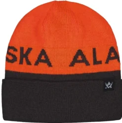 Alaska Reversible Beanie Brown-Orange-Alaska 1795 Clearance