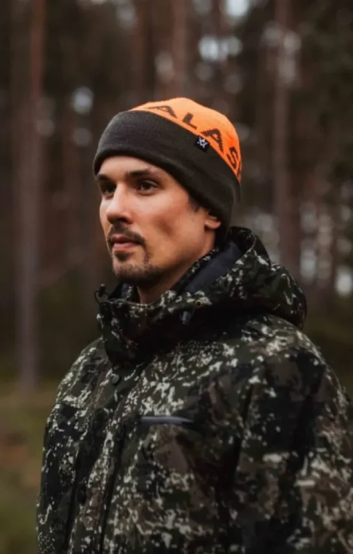 Alaska Reversible Beanie Brown-Orange-Alaska 1795 Clearance