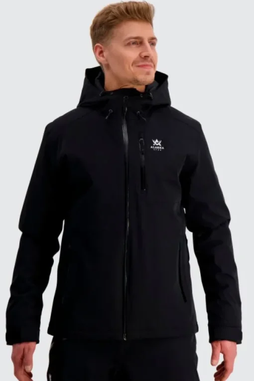 Alaska Seward -miesten toppatakki, musta-Alaska 1795 Hot