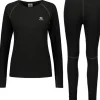 Alaska Superior Merino Base Layer naisten kerrasto, musta-Alaska 1795 Clearance