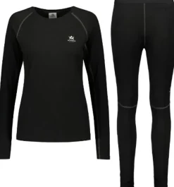 Alaska Superior Merino Base Layer naisten kerrasto, musta-Alaska 1795 Clearance