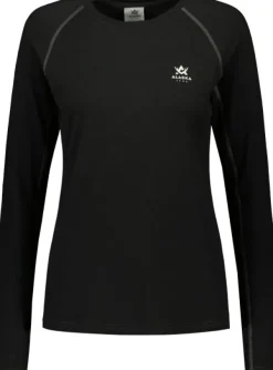 Alaska Superior Merino Base Layer naisten kerrasto, musta-Alaska 1795 Clearance