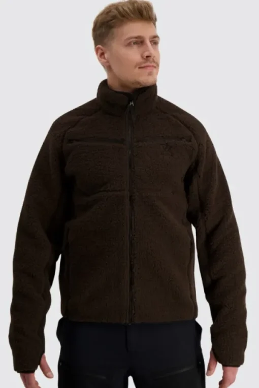Alaska Teddy -miesten takki, Moss Brown-Alaska 1795 Best