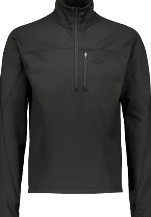 Alaska 1795 Alaska ThermoDry Half-Zip -miesten paita, Black Clearance