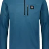 Alaska 1795 Alaska ThermoDry Half-Zip Top tekninen pusero, Deep Blue Clearance
