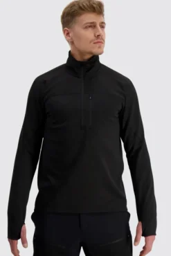 Alaska 1795 Alaska ThermoDry Half-Zip -miesten paita, Black Clearance