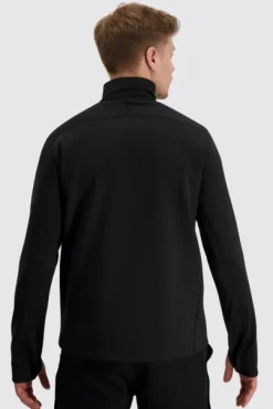 Alaska 1795 Alaska ThermoDry Half-Zip -miesten paita, Black Clearance
