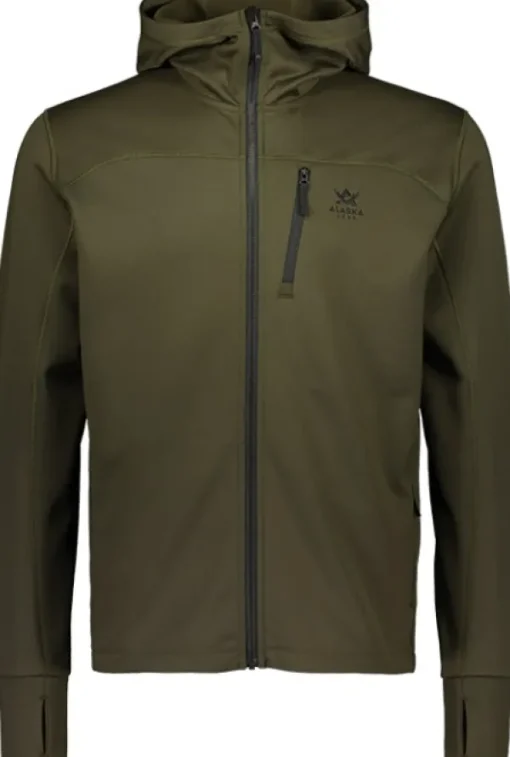 Alaska ThermoDry -miesten huppari, Forest Green-Alaska 1795 Best