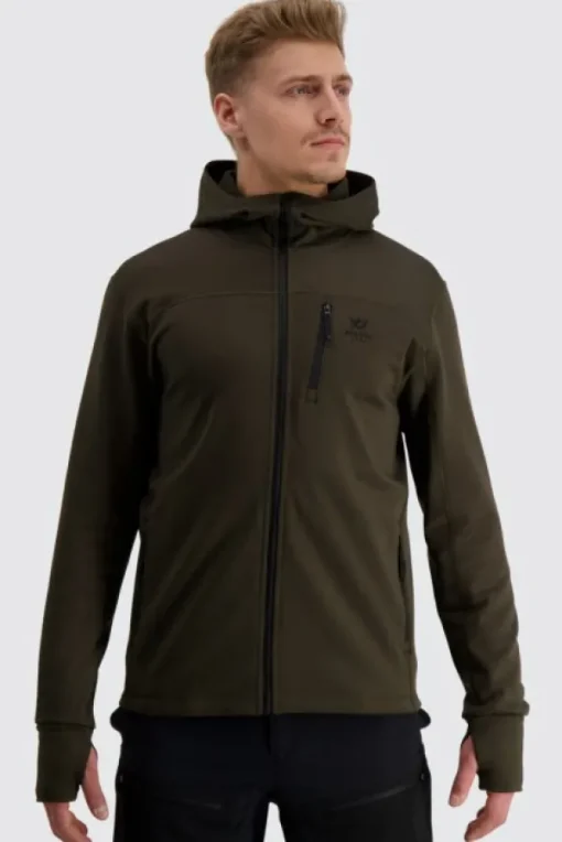 Alaska ThermoDry -miesten huppari, Forest Green-Alaska 1795 Best
