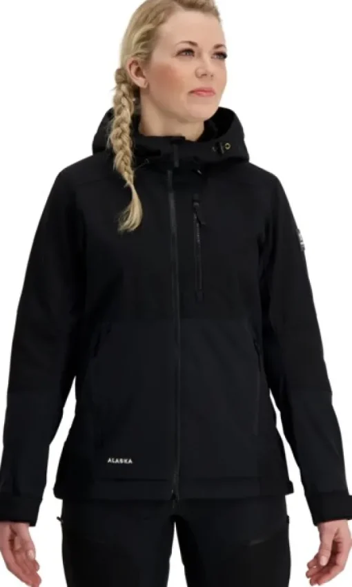 Alaska Trekking Lite Pro Jacket naisten takki, musta-Alaska 1795 Fashion