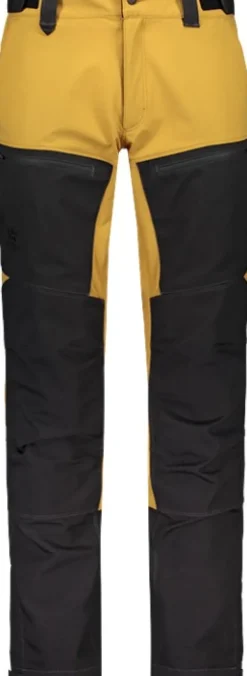 Alaska 1795 Alaska Trekking Lite Pro -miesten housut, Mustard / Grey Outlet