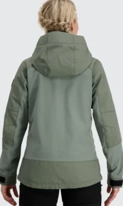 Alaska 1795 Alaska Trekking Lite Pro Jacket naisten takki, harmaavihreä Outlet