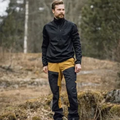 Alaska 1795 Alaska Trekking Lite Pro -miesten housut, Mustard / Grey Outlet