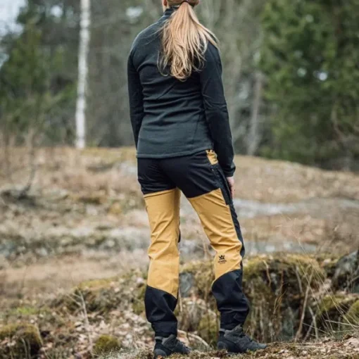Alaska Trekking Lite Pro -naisten housut, Mustard / Grey-Alaska 1795 Hot