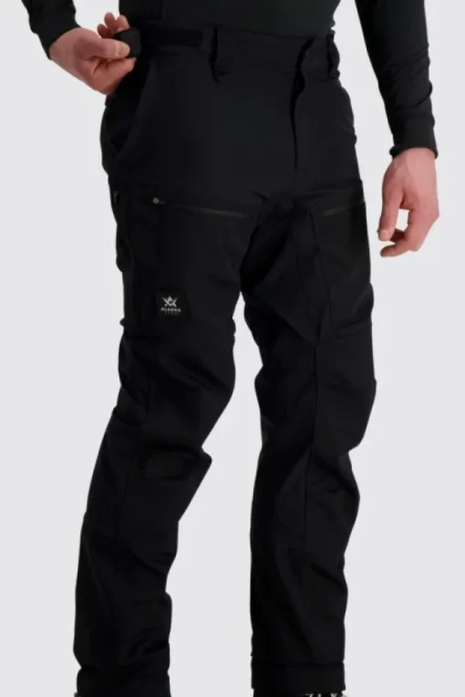 Alaska 1795 Alaska Trekking Lite Pro -miesten housut, Black Hot