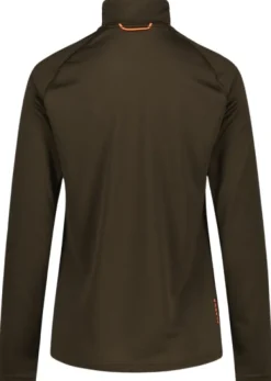 Alaska W's CoolDry Half-Zip Top Brown-Alaska 1795 Best
