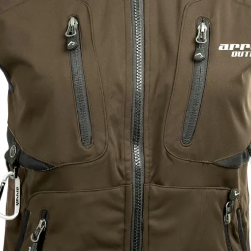 Arrak Outdoor Arrak Acadia Softshell Vest naisten liivi, Brown Sale