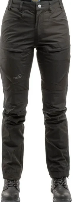 Arrak Active Stretch -naisten housut, Black-Arrak Outdoor Fashion
