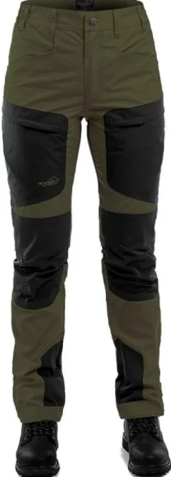 Arrak Active Stretch Pants Olive - -naisten tekniset housut, oliivi-Arrak Outdoor New