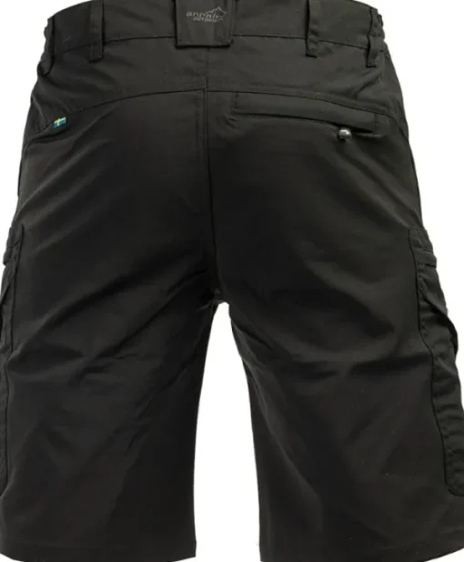 Arrak Outdoor Arrak Active Stretch Shorts joustavat shortsit, musta Fashion