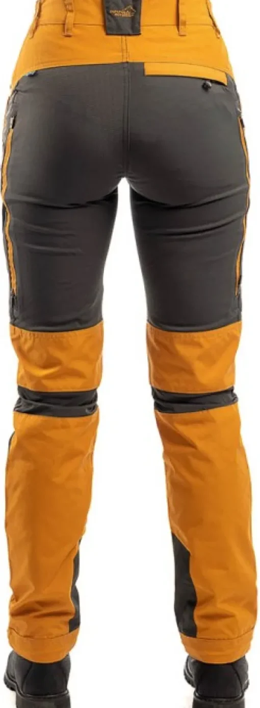 Arrak Outdoor Arrak Active Stretch -ulkoiluhousut naisille, oranssi/musta Online
