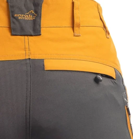 Arrak Outdoor Arrak Active Stretch -ulkoiluhousut naisille, oranssi/musta Online