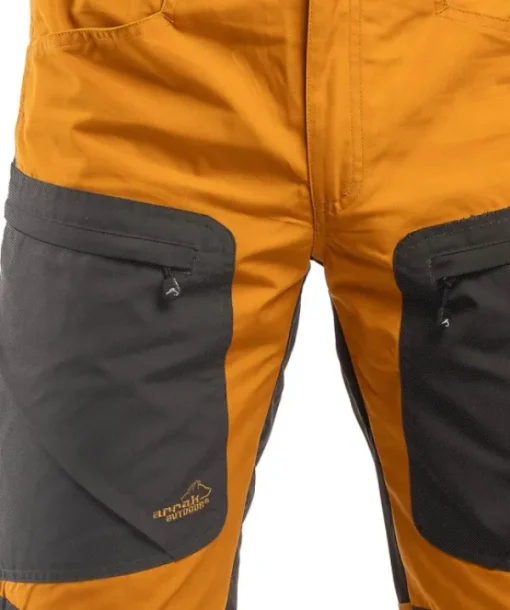 Arrak Active Stretch -ulkoiluhousut, oranssi/ruskea-Arrak Outdoor Clearance