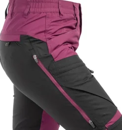 Arrak Outdoor Arrak Active Stretch -ulkoiluhousut naisille, violetti/musta Clearance