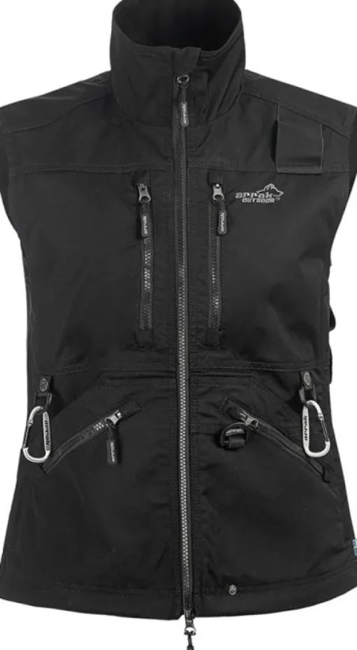 Arrak Competition Vest naisten treeniliivi, musta-Arrak Outdoor New