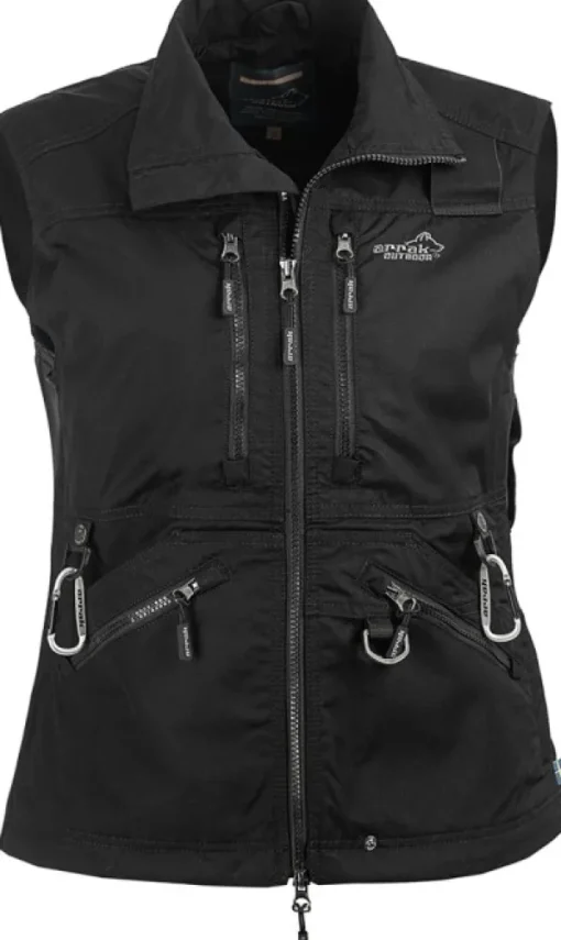 Arrak Competition Vest naisten treeniliivi, musta-Arrak Outdoor New