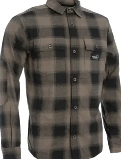 Arrak Flannel Shirt Brown -flanellipaita, ruskea-Arrak Outdoor Online