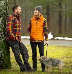 Arrak Flannel Shirt Insulated paita, Navy-Arrak Outdoor Fashion