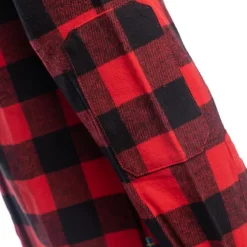 Arrak Outdoor Arrak Flannel Shirt Red/Black -flanellipaita, punamusta New