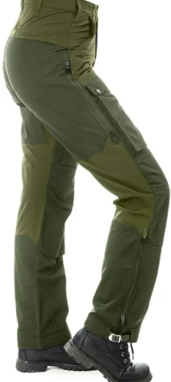Arrak Flexible Zip Off Pant naisten katkolahjehousut, vihreä-Arrak Outdoor Sale