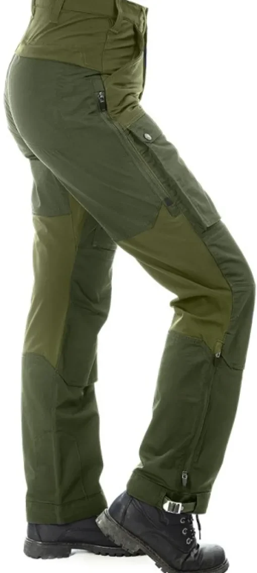 Arrak Flexible Zip Off Pant naisten katkolahjehousut, vihreä-Arrak Outdoor Sale