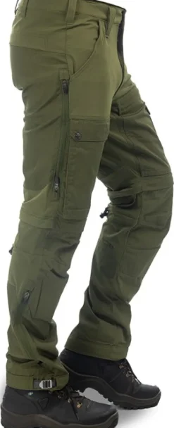Arrak Outdoor Arrak Flexible Zip Off Pant katkolahjehousut, vihreä Outlet