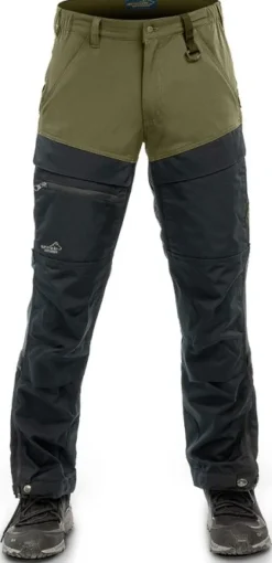 Arrak Hybrid Pant hybridihousut, oliivinvihreä-Arrak Outdoor New