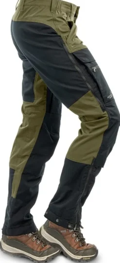 Arrak Hybrid Pant hybridihousut, oliivinvihreä-Arrak Outdoor New