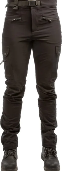 Arrak Motion Flex Pant naisten ulkoiluhousut, musta-Arrak Outdoor Best