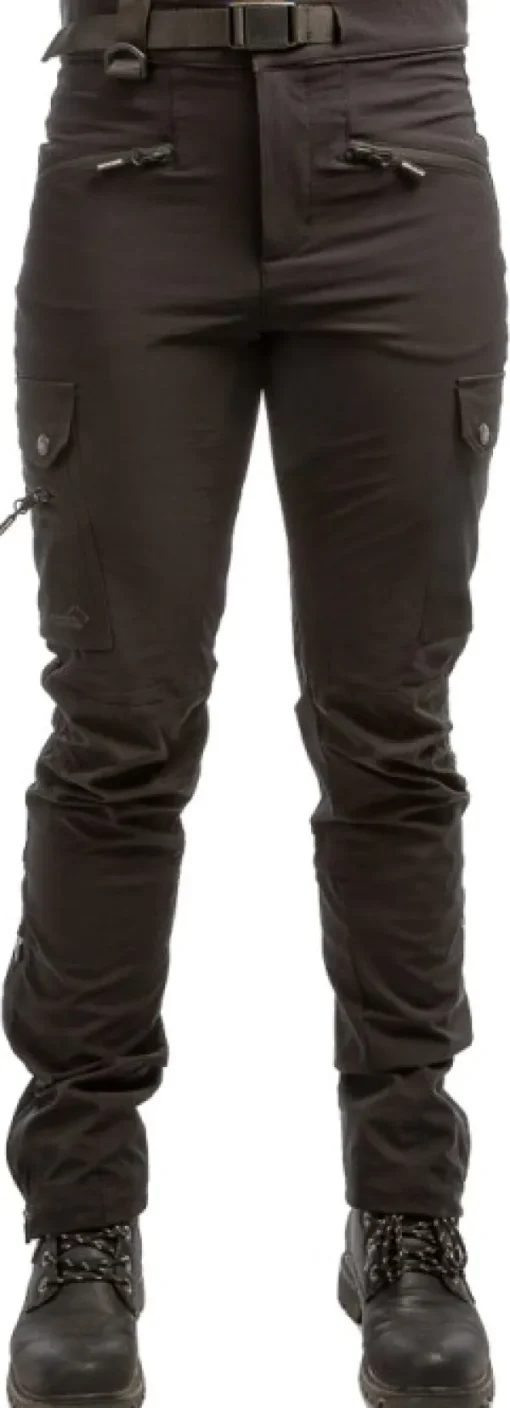 Arrak Motion Flex Pant naisten ulkoiluhousut, musta-Arrak Outdoor Best