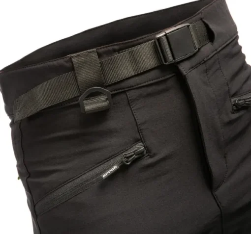 Arrak Motion Flex Pant naisten ulkoiluhousut, musta-Arrak Outdoor Best