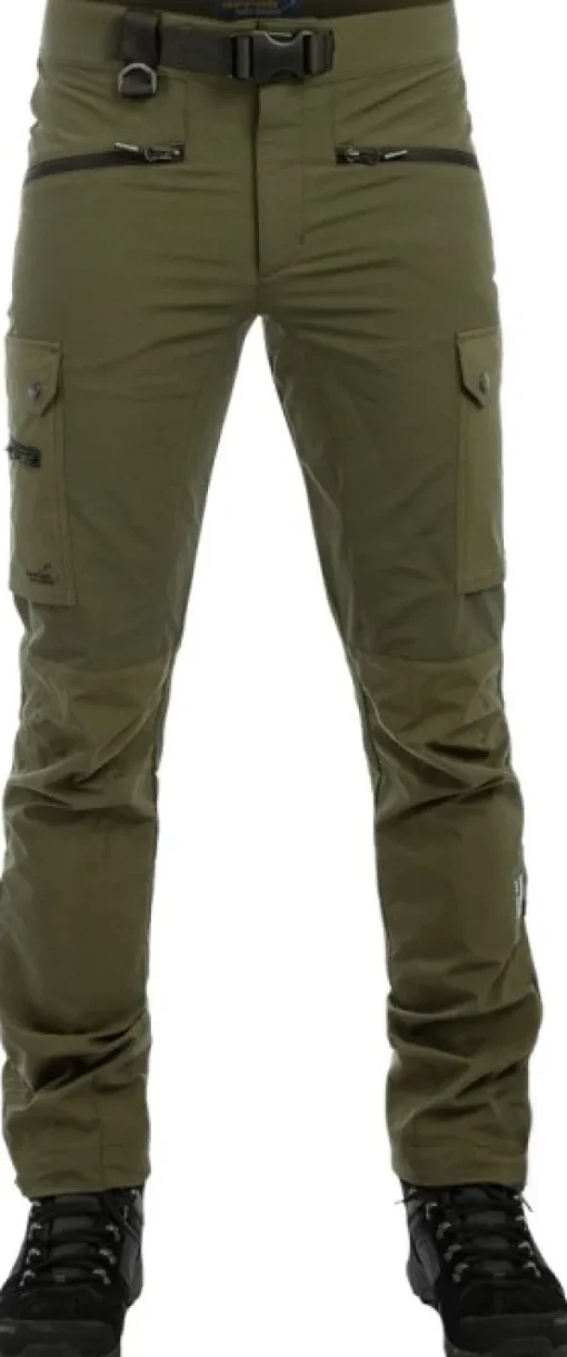 Arrak Motion Flex Pant ulkoiluhousut, oliivinvihreä-Arrak Outdoor Outlet