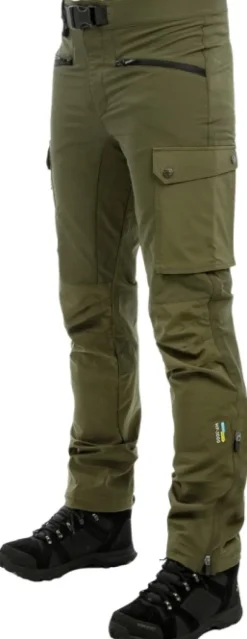 Arrak Motion Flex Pant ulkoiluhousut, oliivinvihreä-Arrak Outdoor Outlet