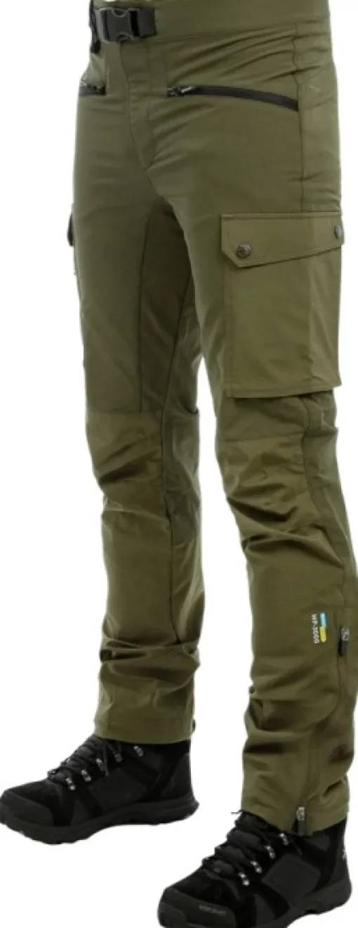 Arrak Motion Flex Pant ulkoiluhousut, oliivinvihreä-Arrak Outdoor Outlet