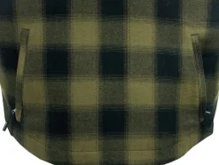 Arrak M's Flannel Shirt Insulated Olive/Black-Arrak Outdoor Sale