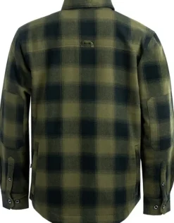 Arrak Outdoor Arrak M's Flannel Shirt Olive/Black Sale
